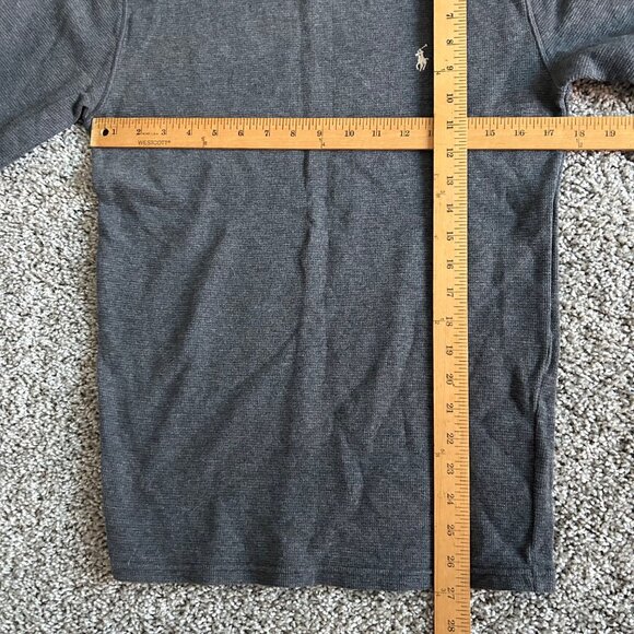 Polo Ralph Lauren Men's Size S Waffle Knit Long Sleeve Crewneck Tee Shirt - Picture 6 of 7